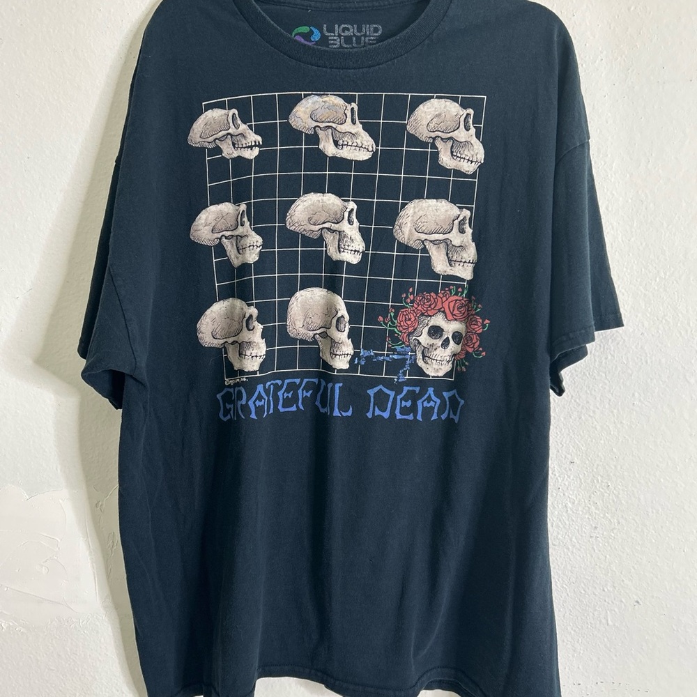 Vintage 1993 Grateful Dead Skull Graphic T-Shirt XL